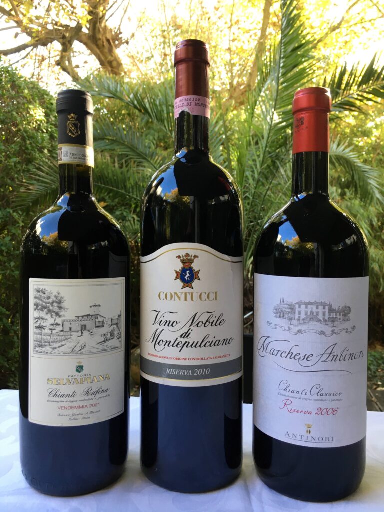 Weinverkostung in Wien Toskana Magnum